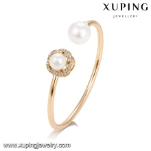 51732 Xuping Jewelry Wholesale Fashion double Pearl Bangle for women